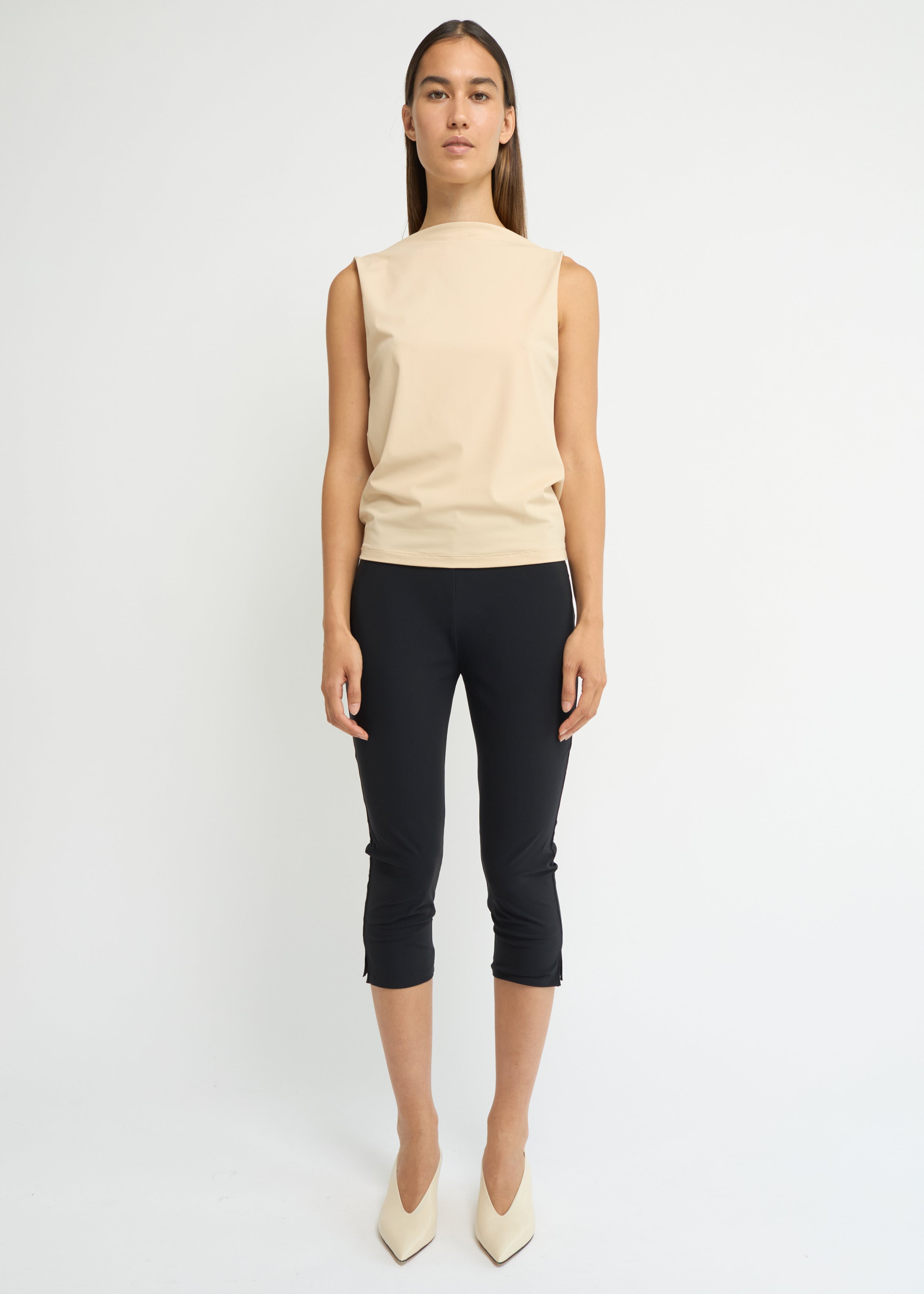 Capri leggings, Black