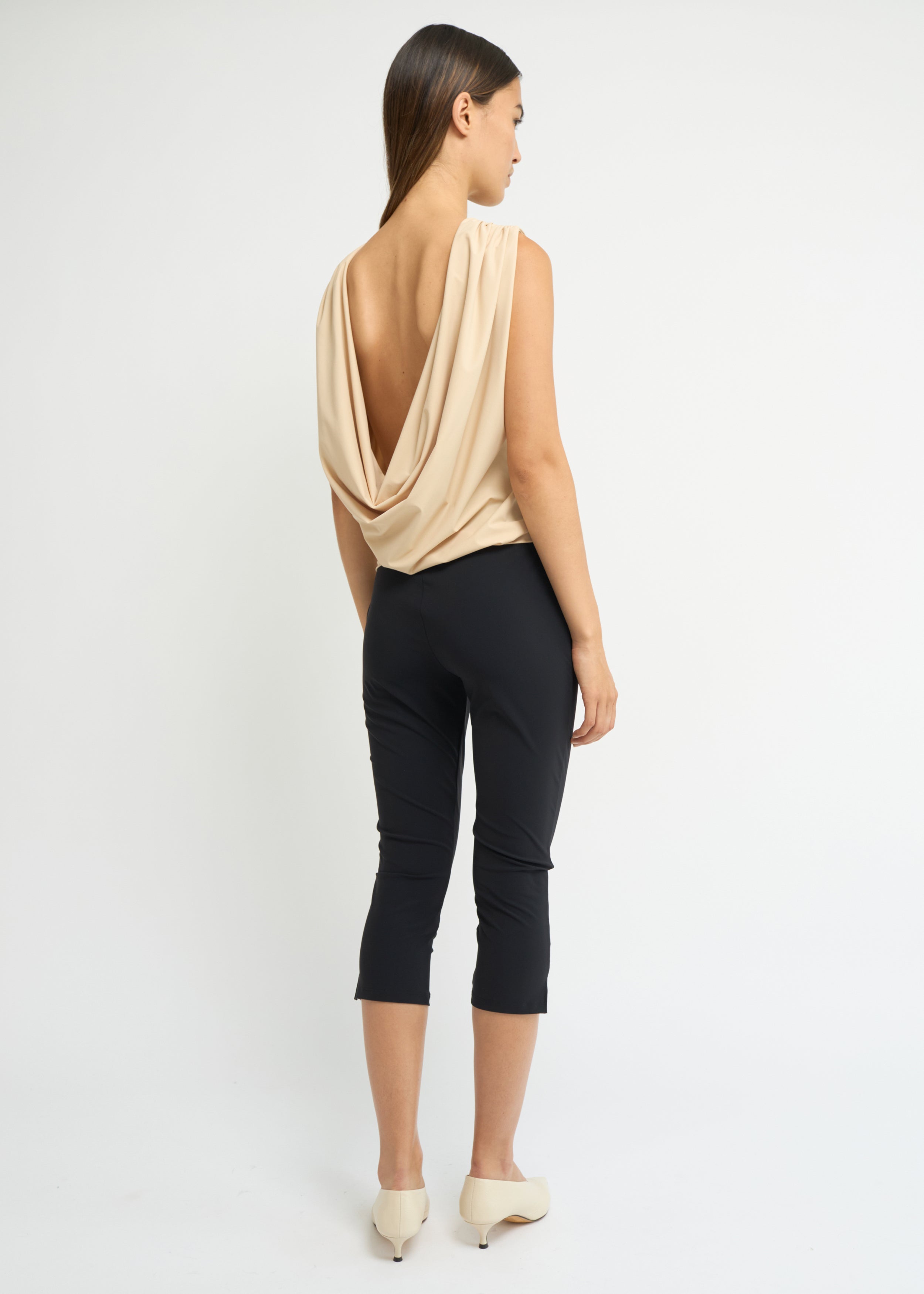 Capri leggings, Black