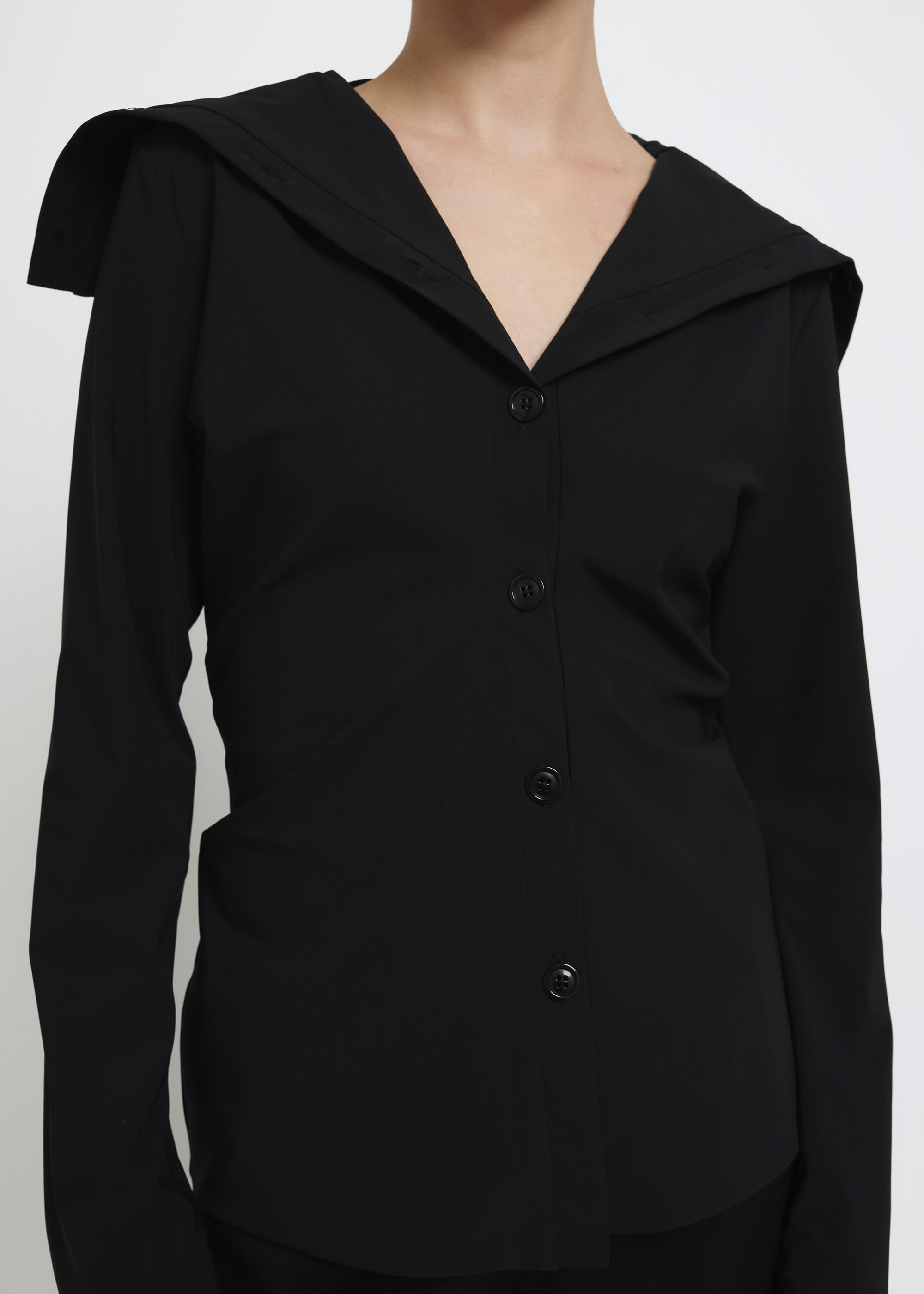 Cardigan top, Black