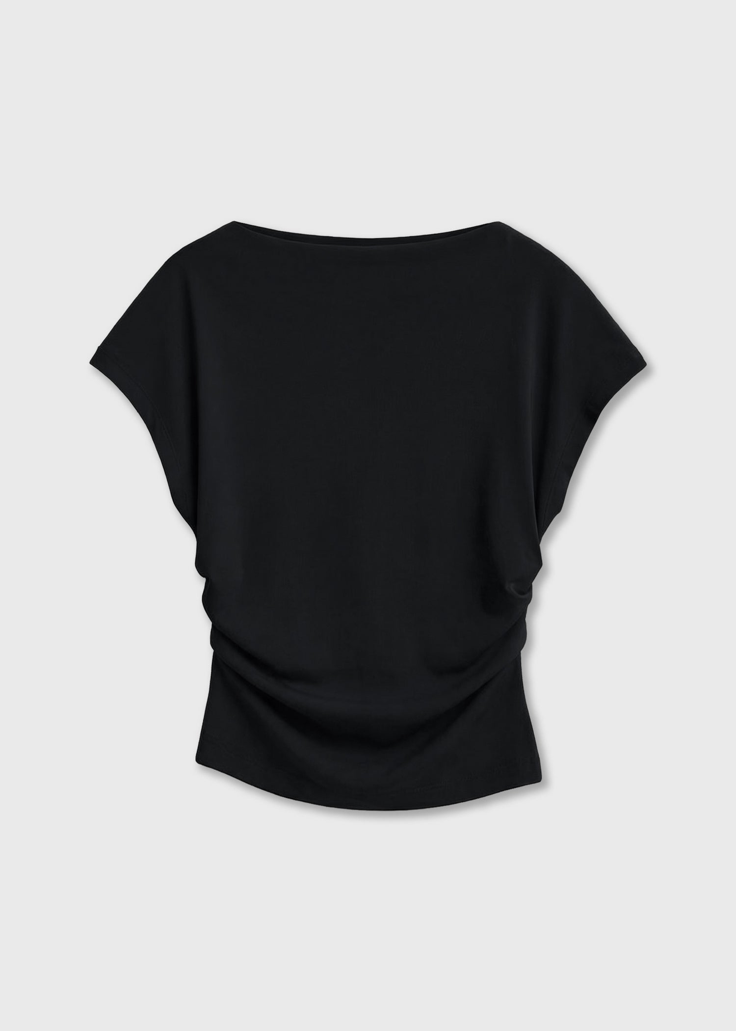 Draped top, Black