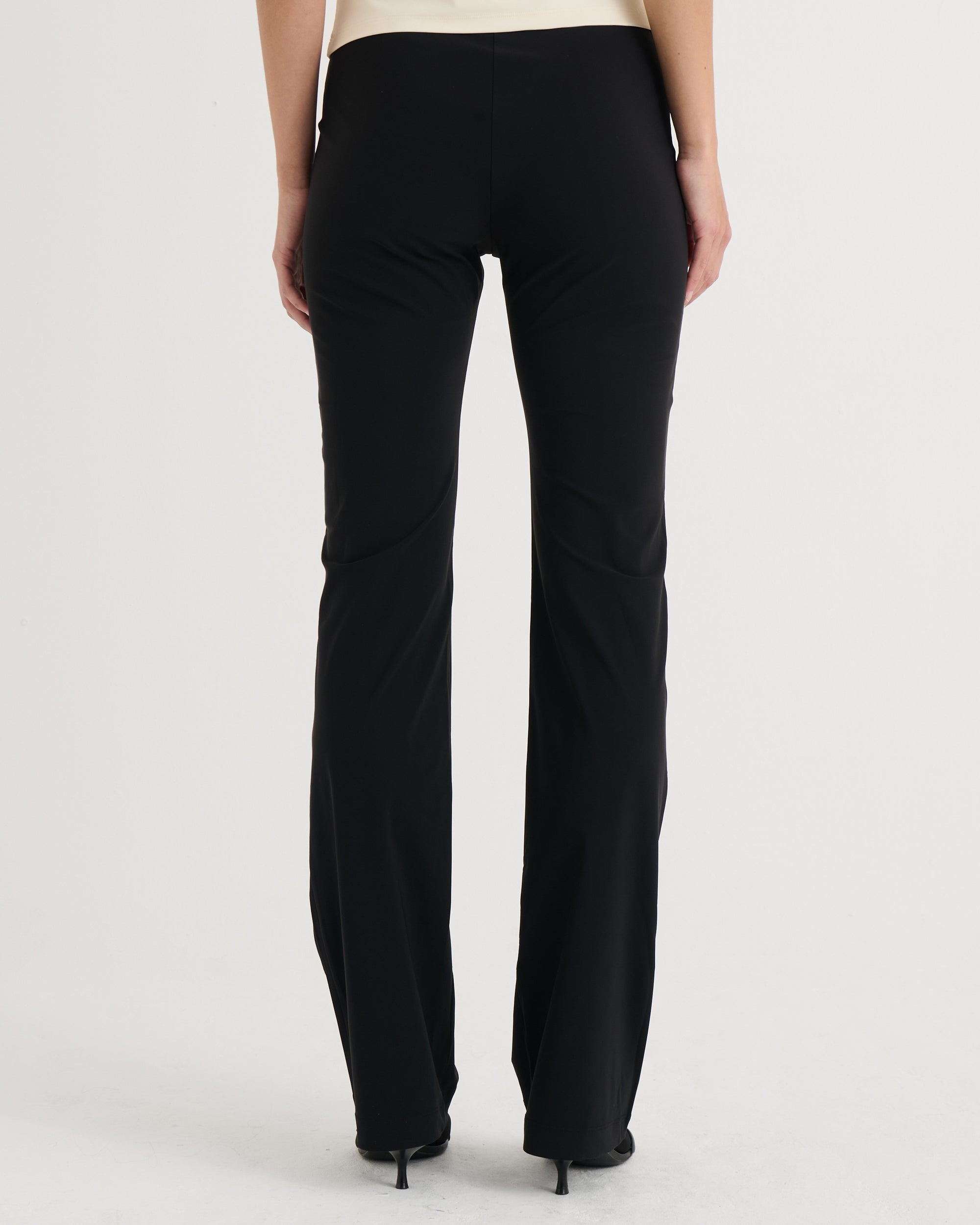 Straight fit pants, Black