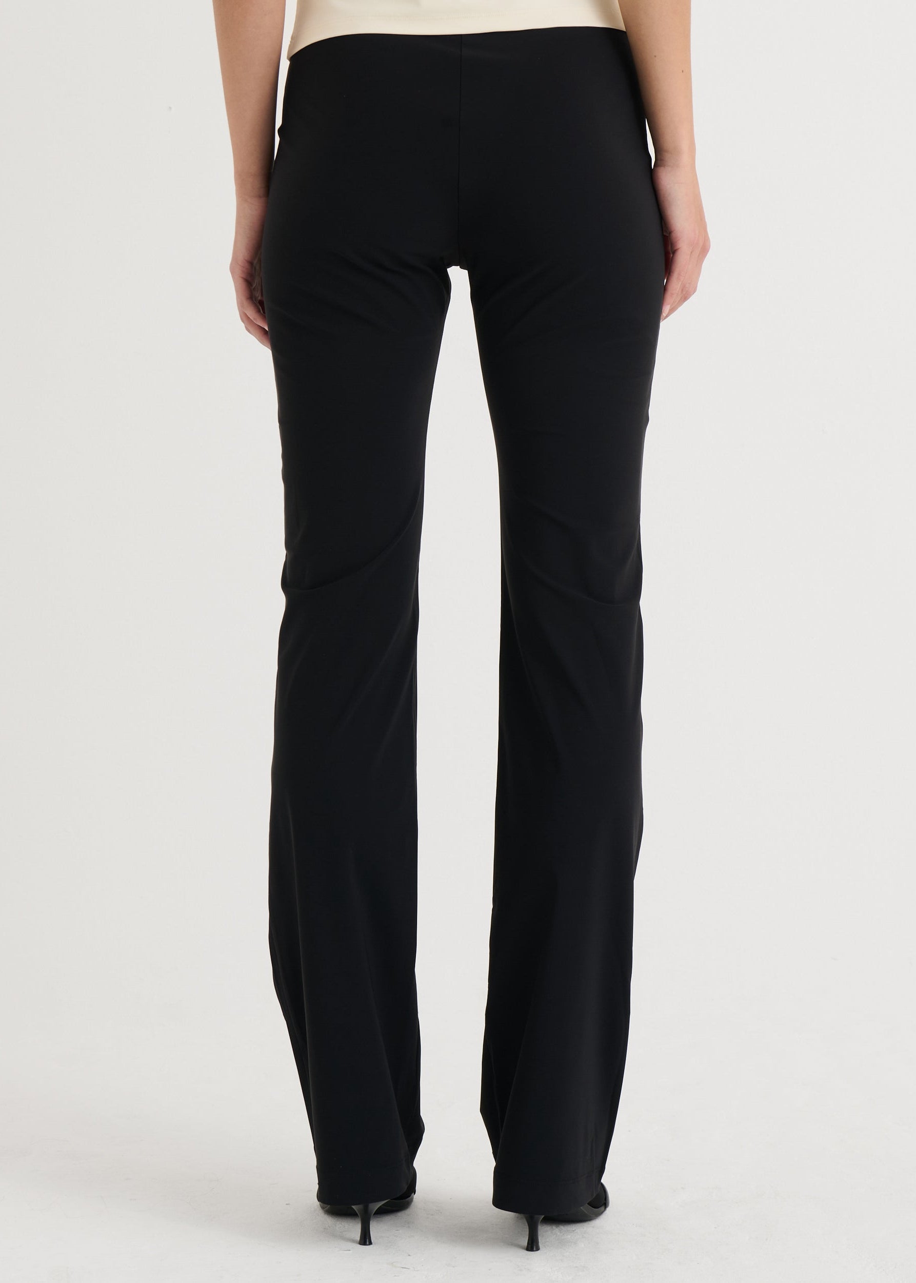 Straight fit pants, Black
