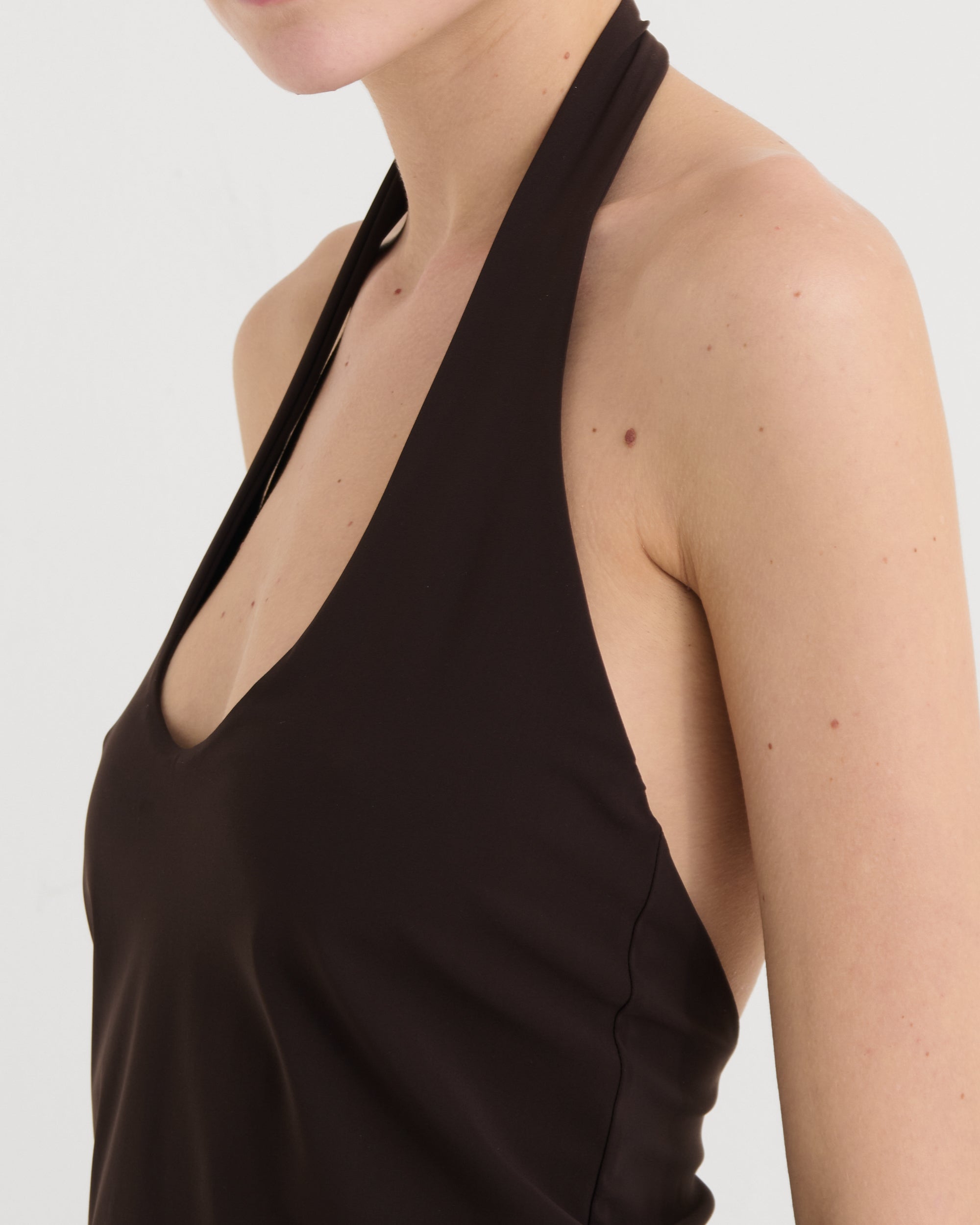 Halter top, Cocoa