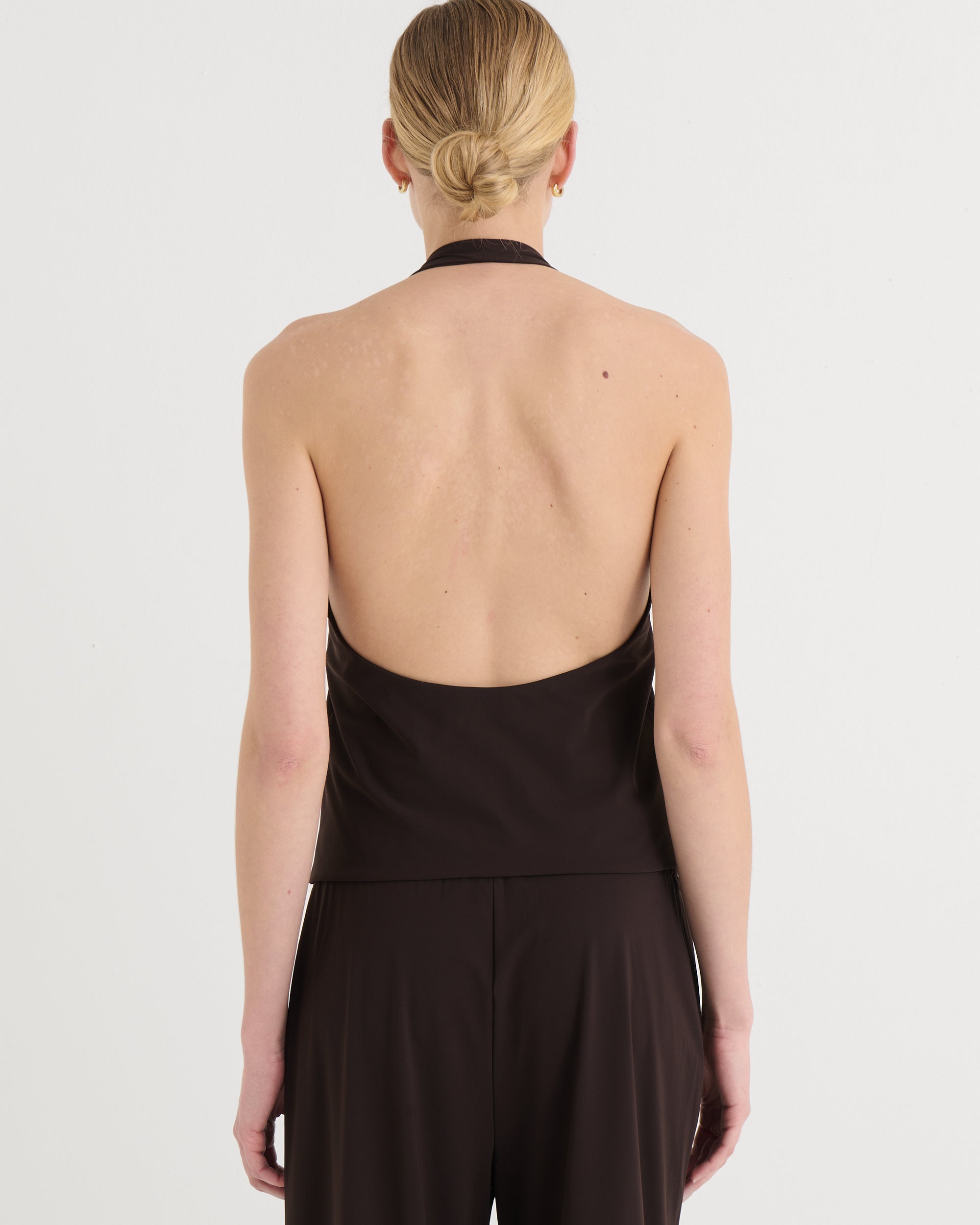 Halter top, Cocoa