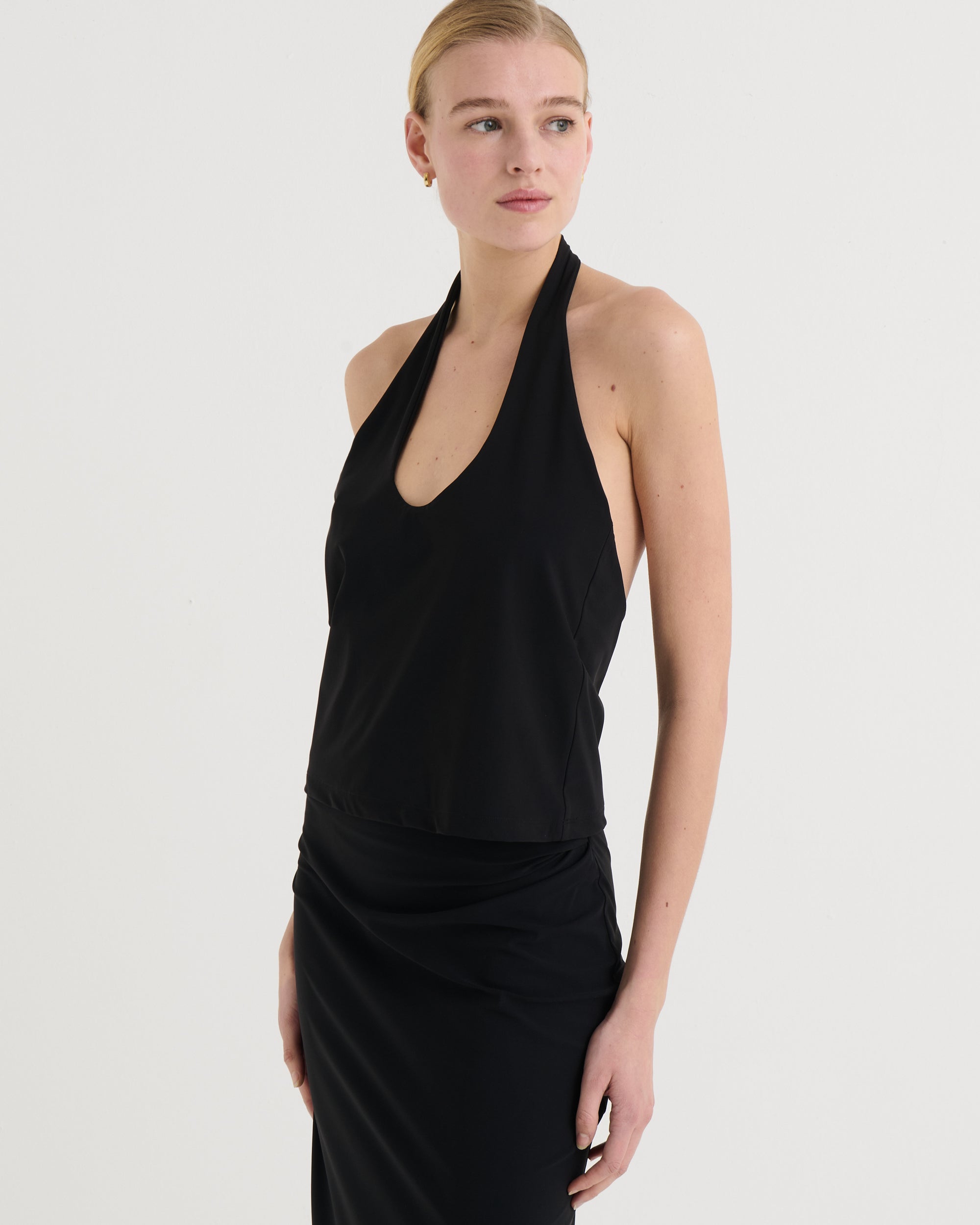 Halter top, Black