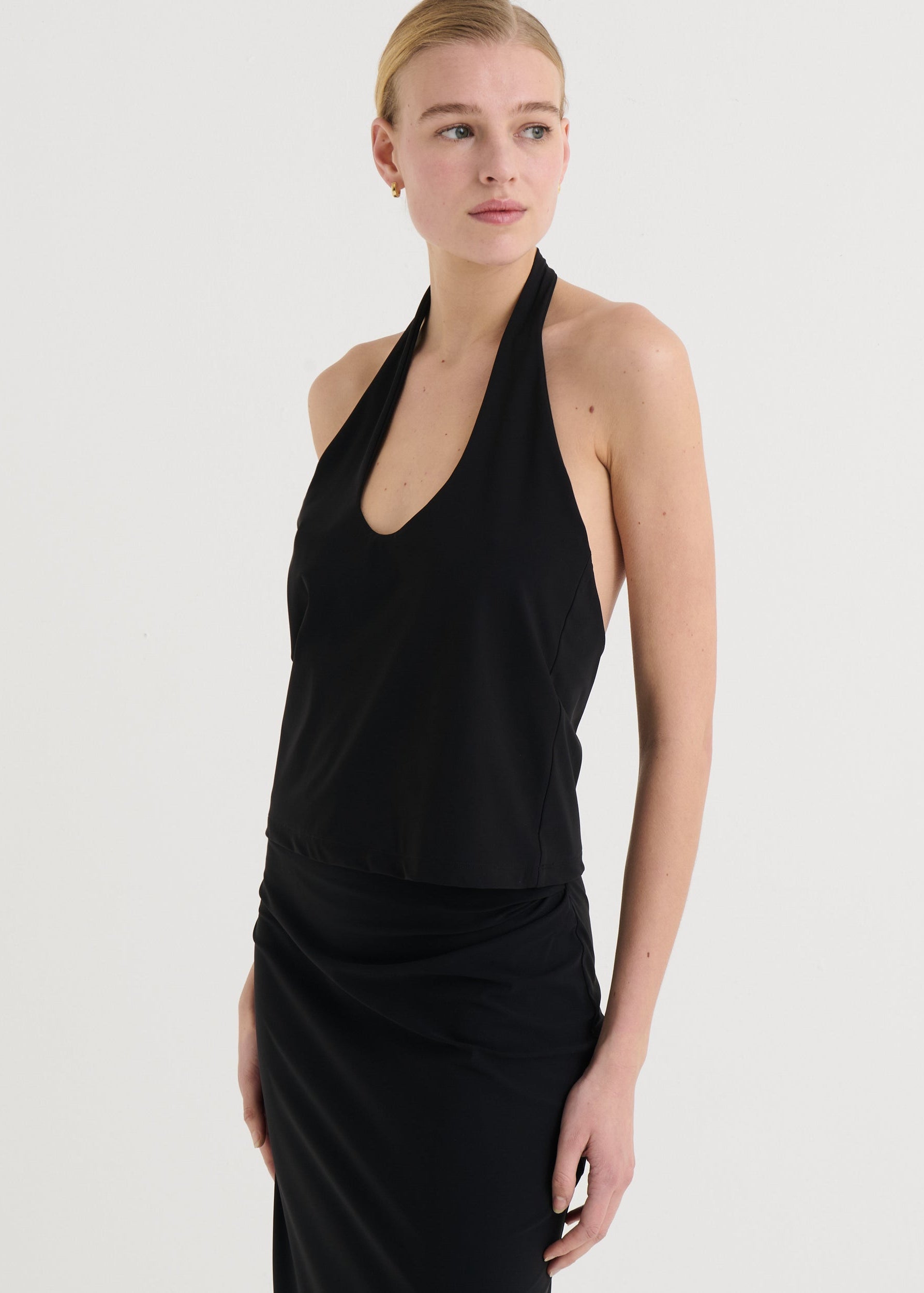 Halter top, Black