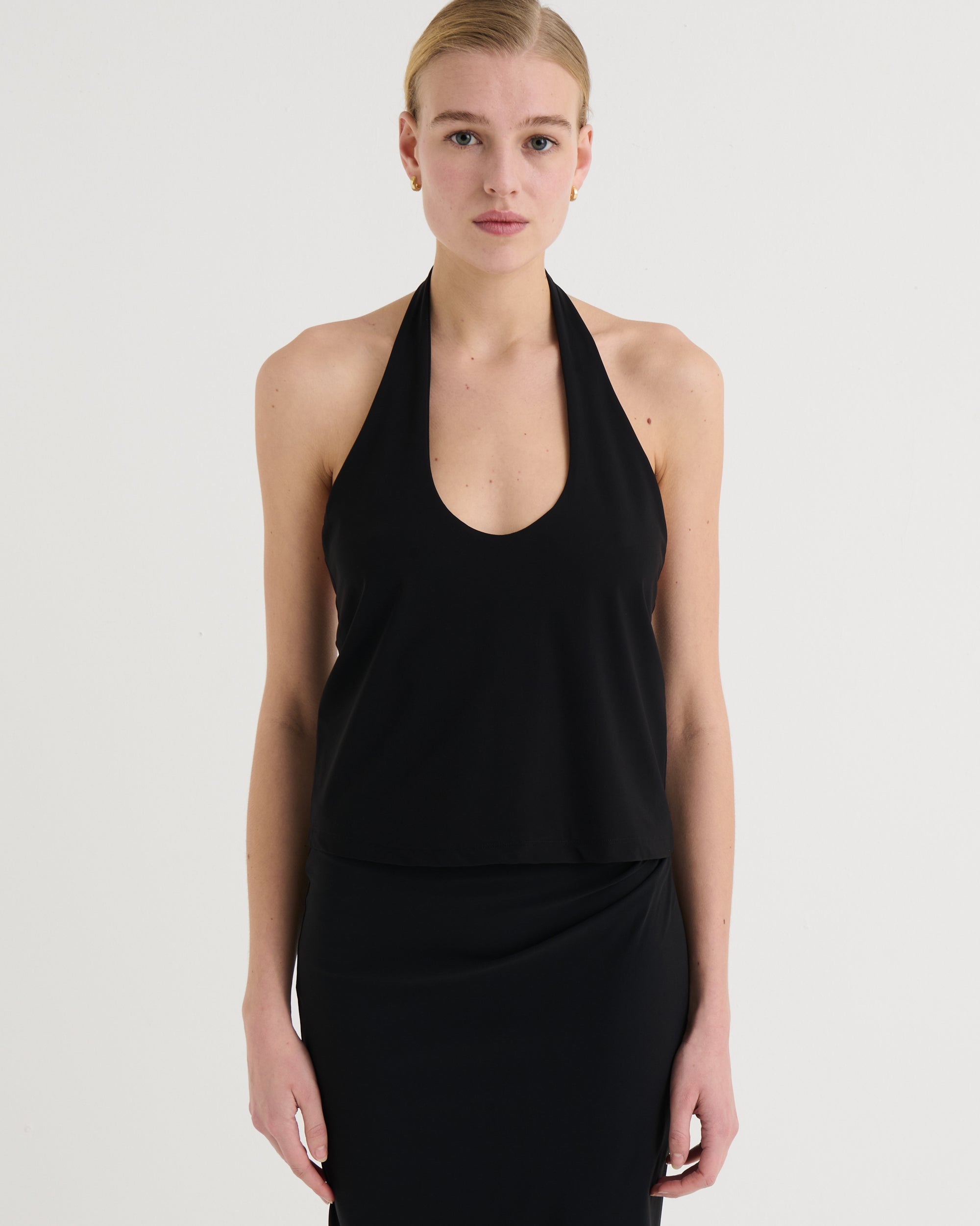 Halter top, Black