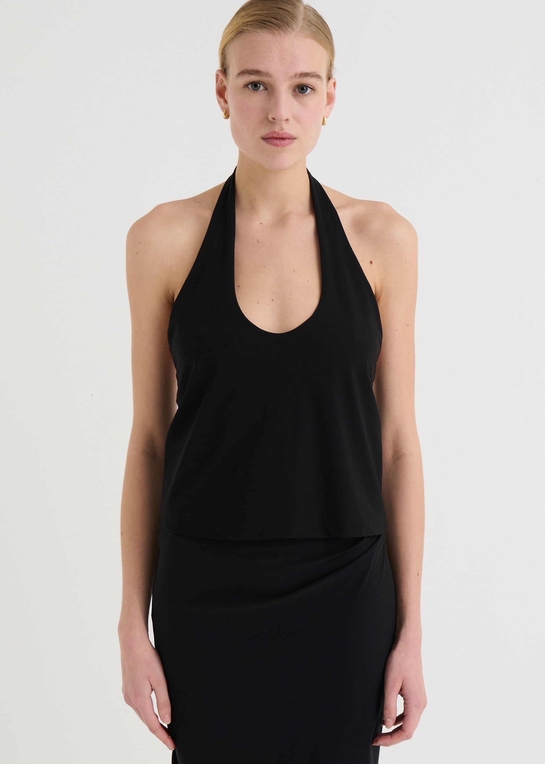 Halter top, Black