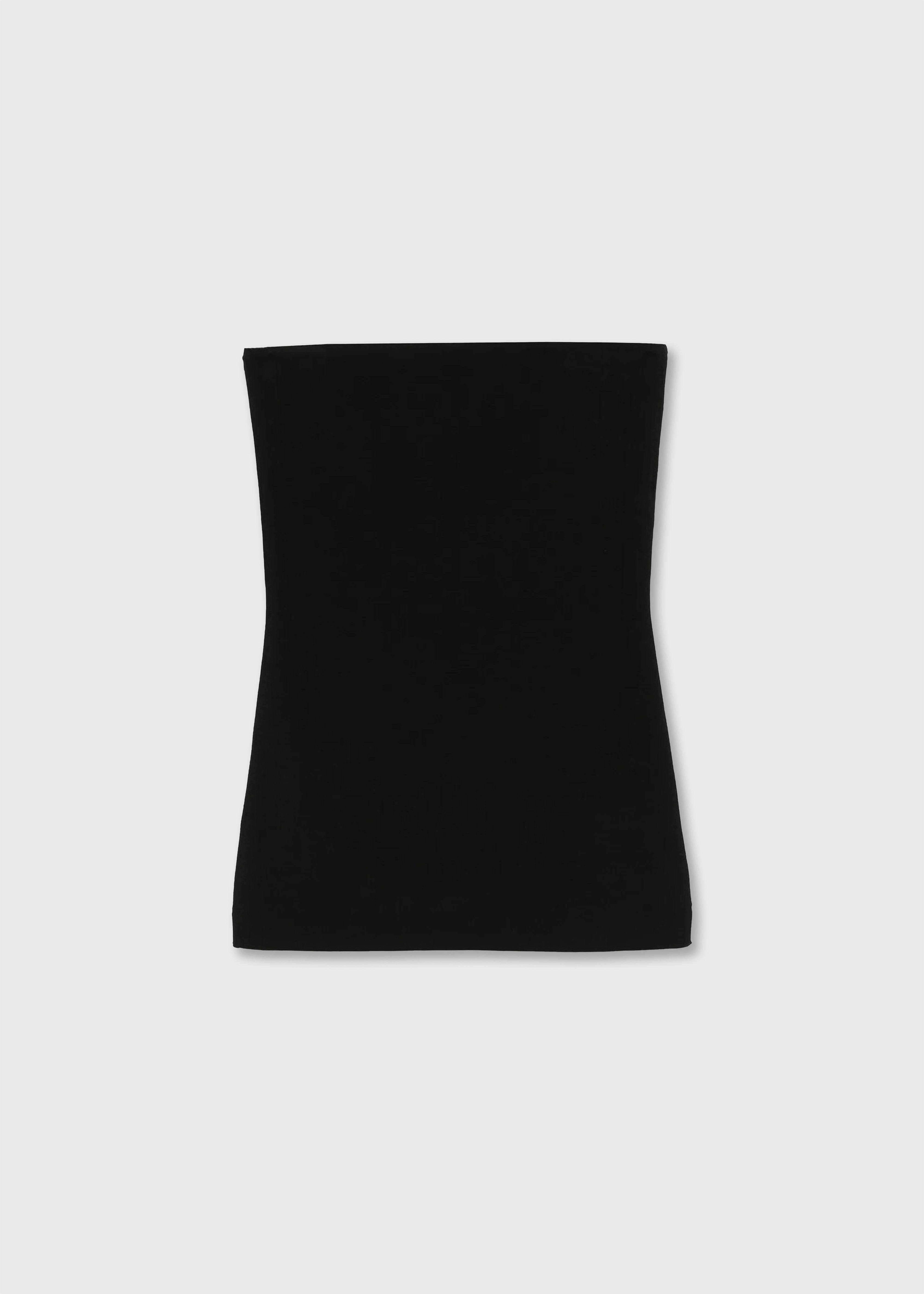 Strapless bandeau top, Black