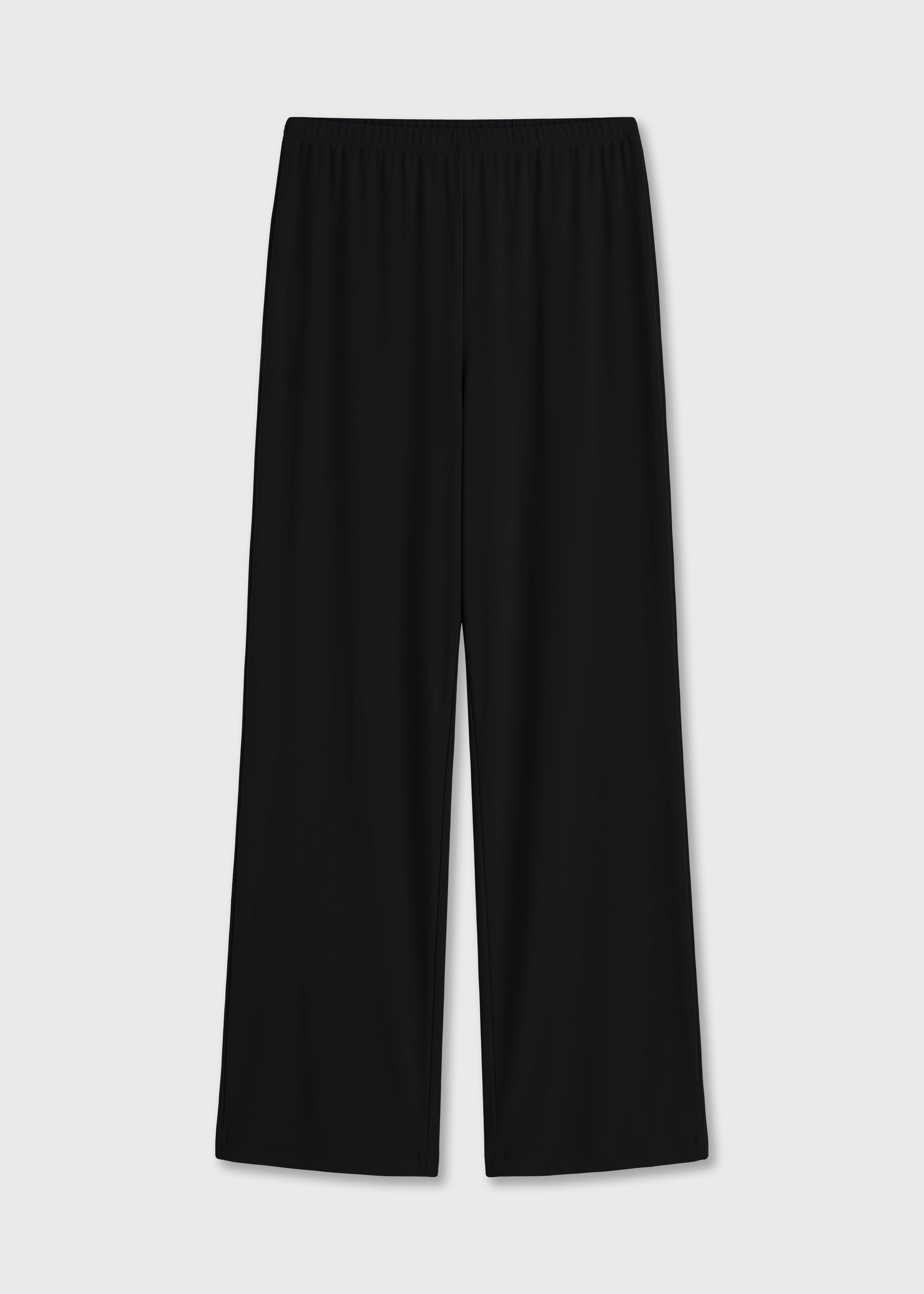 Wide fit pants, Black