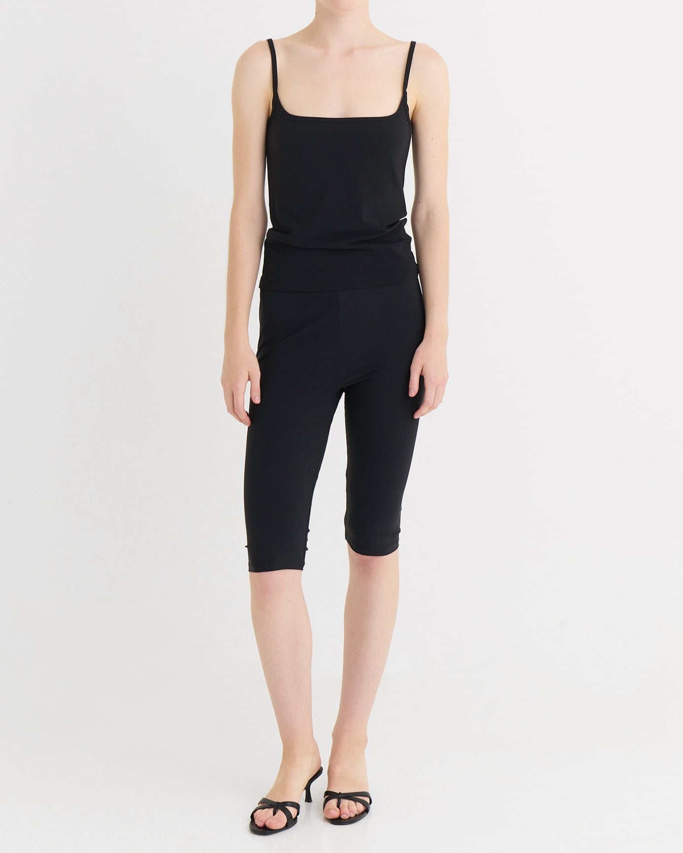 Capri leggings, Black