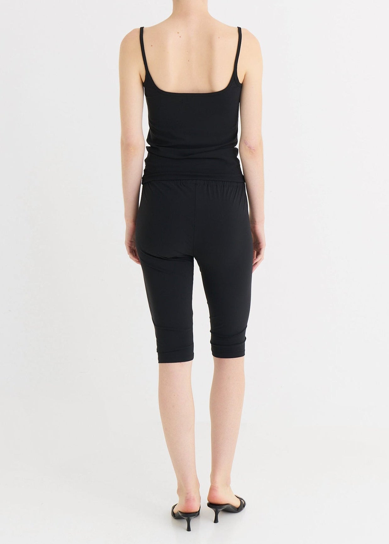 Capri leggings, Black