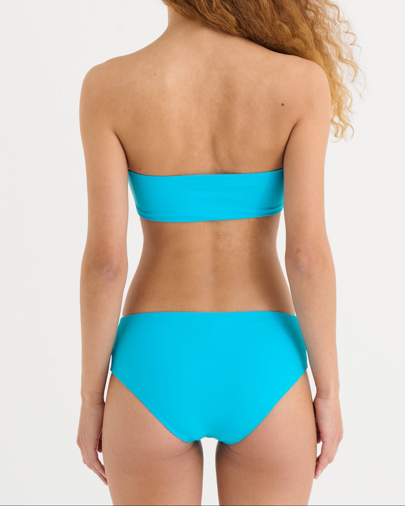Mid waist brief, Azure