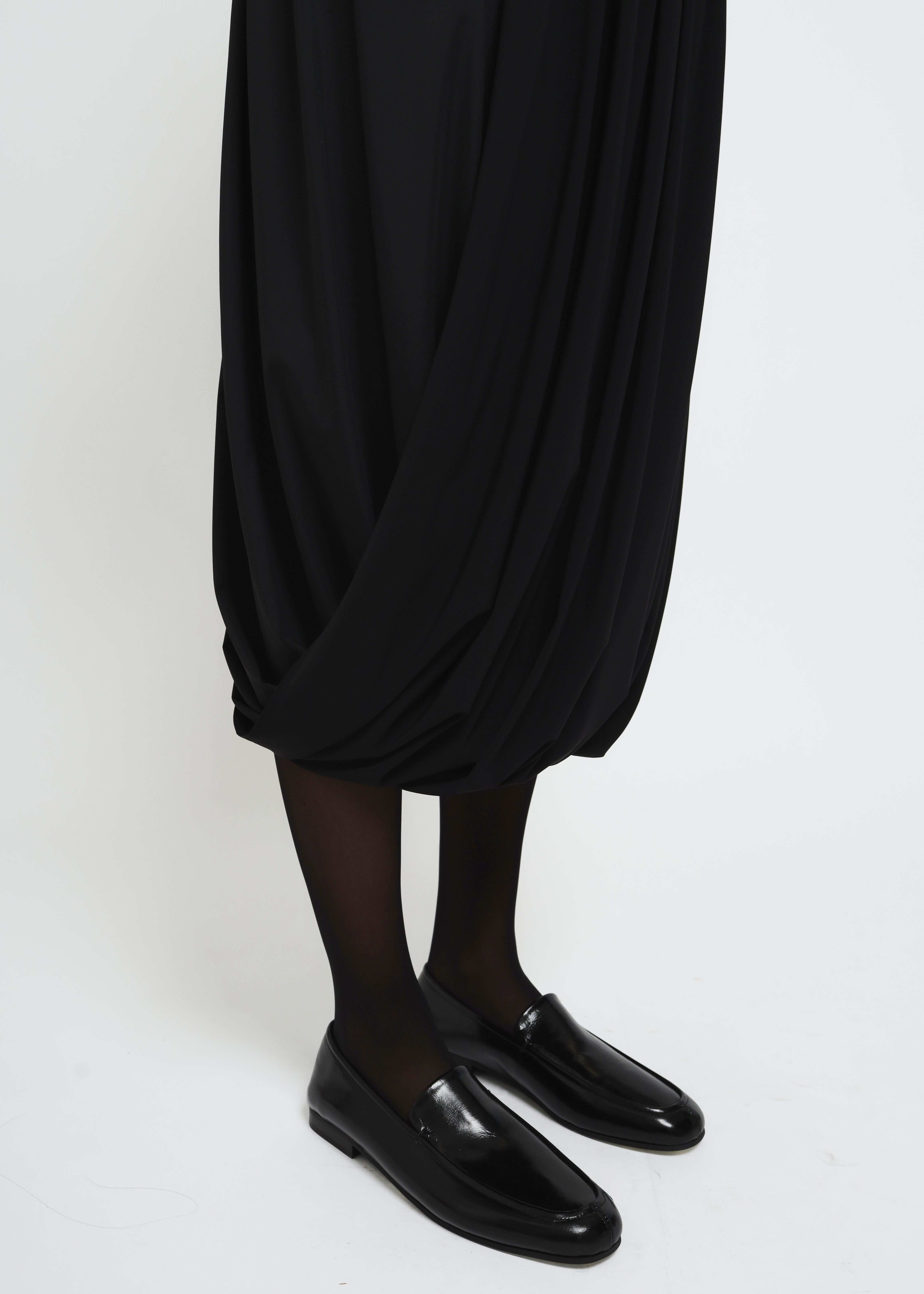 Balloon skirt, Black