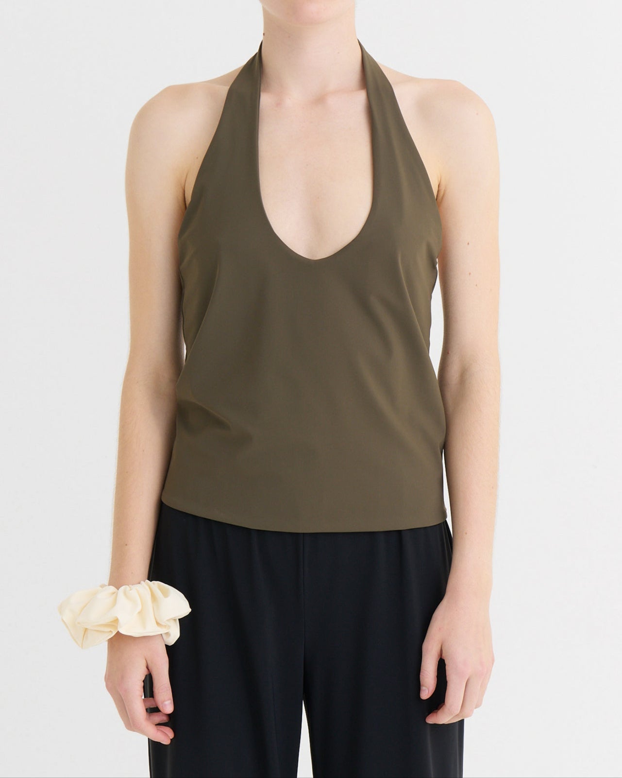 Halter top, Moss