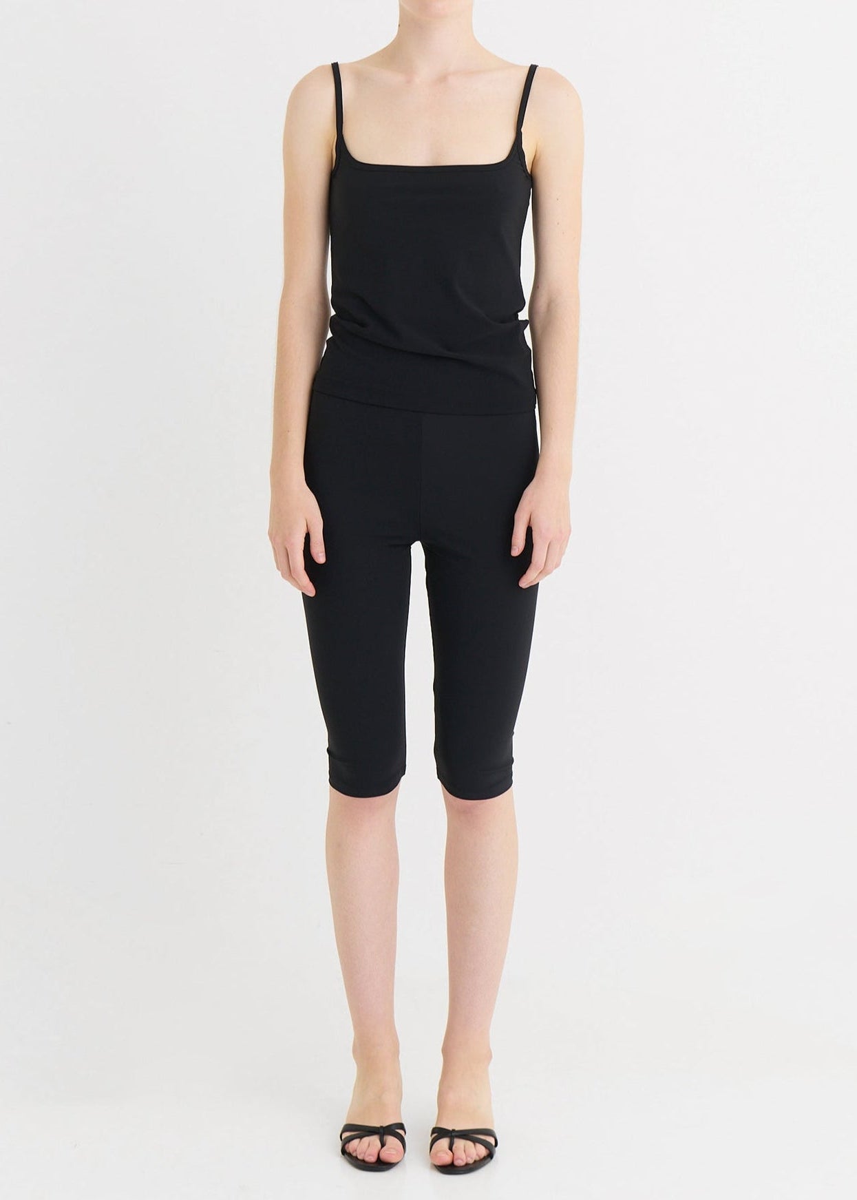 Capri leggings, Black