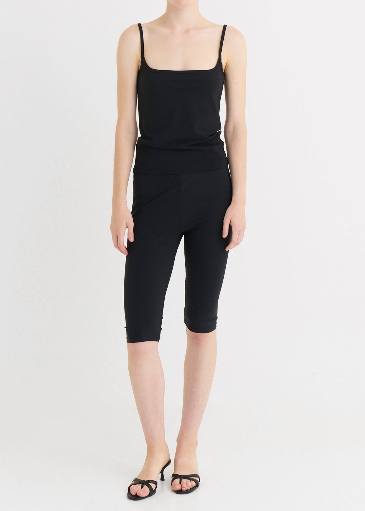 Capri leggings, Black