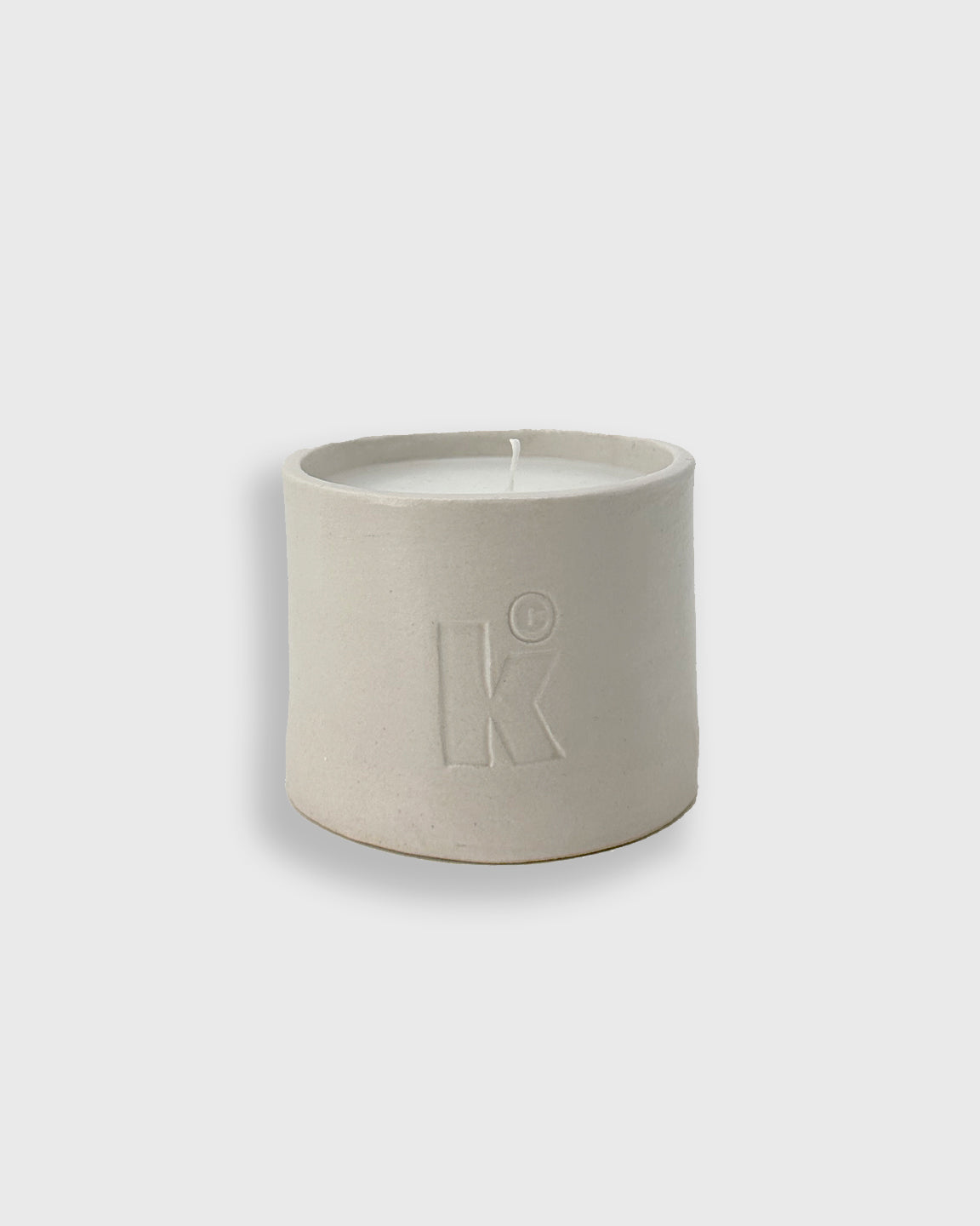 Candle, Matte off white