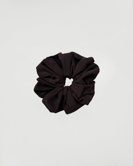 Oversized jersey scrunchie, Cocoa