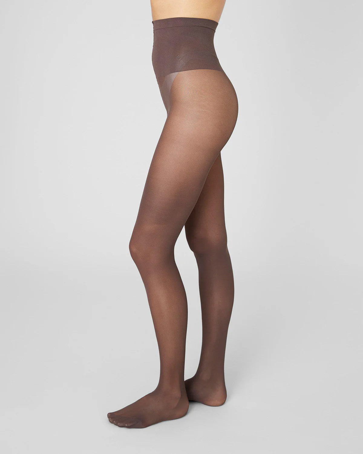 Svea premium tights, Dark brown